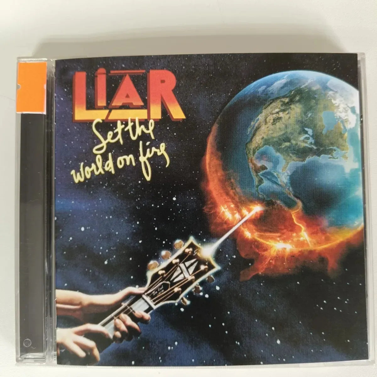 Cd Liar -set The World On Fire* Rock Aor Le Roux Harlequim