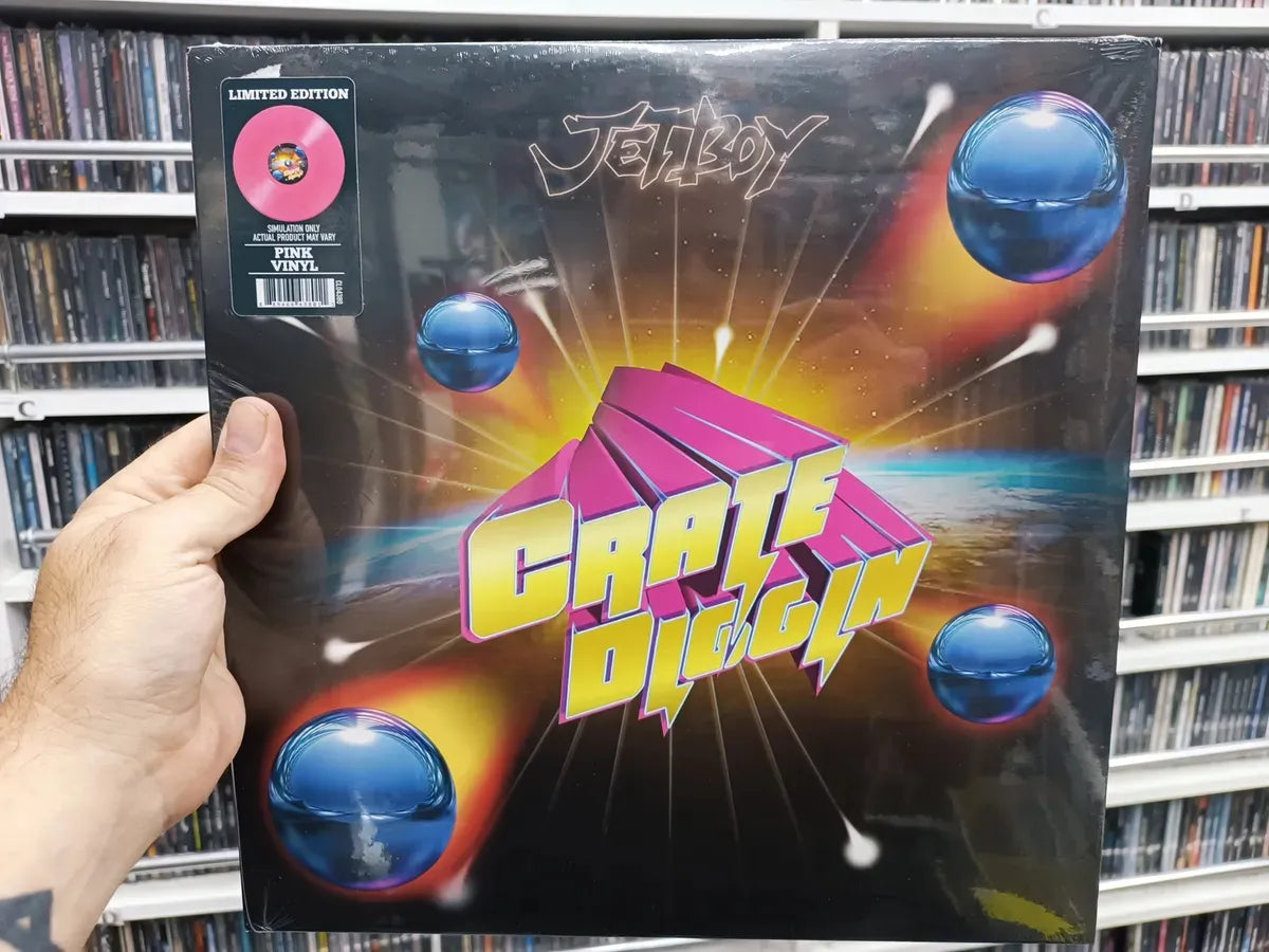 Lp Jetboy - Crate Diggin * Us - Ltd Pink Vinyl - Sealed