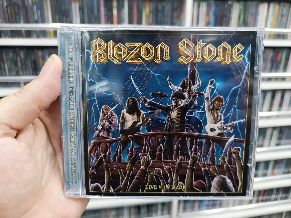 Cd Blazon Stone - Live In The Dark C/bonus * Sweden - Heavy