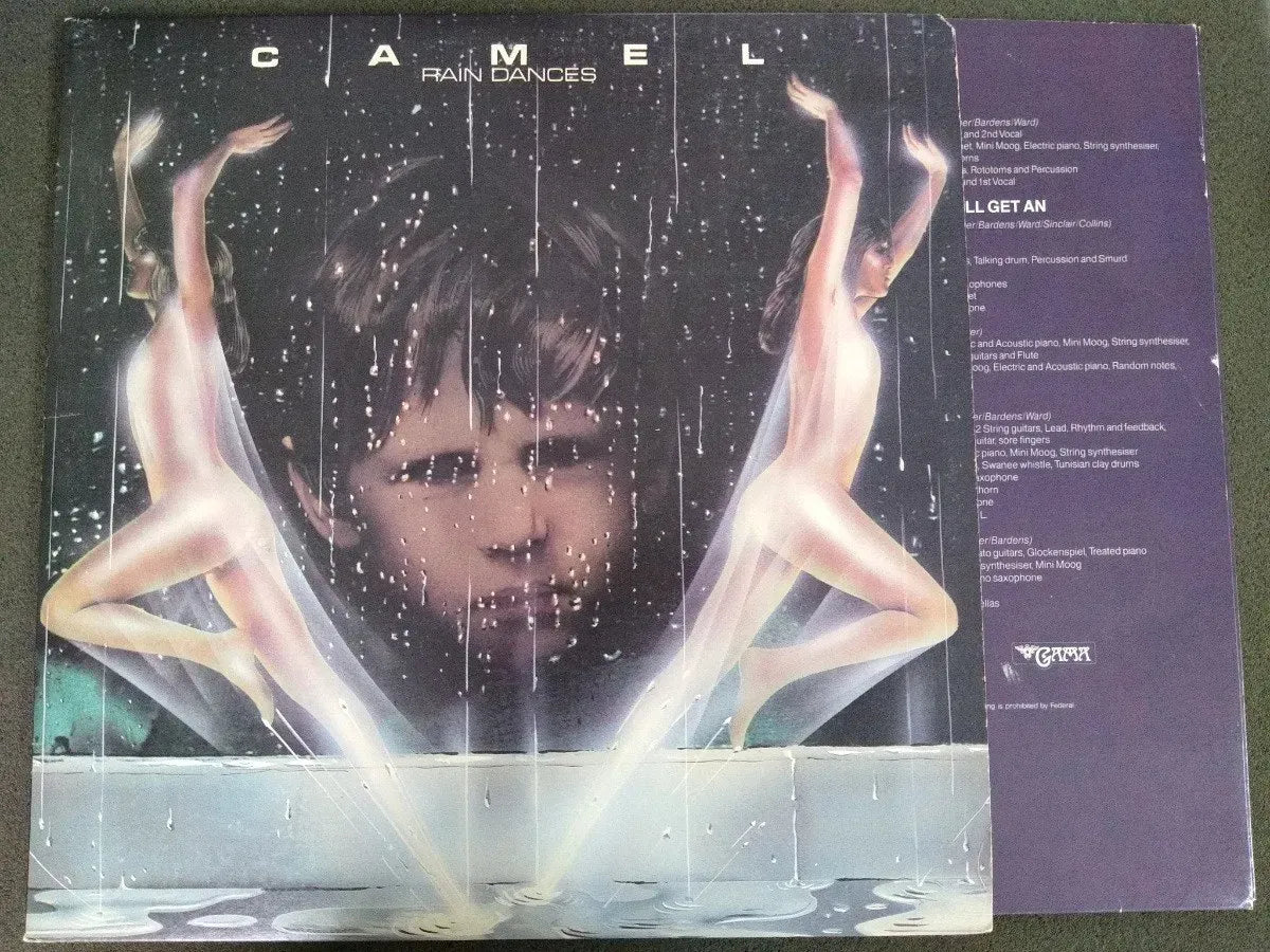 Lp - Camel - Rain Dances * Us - Prog Rock - 1977