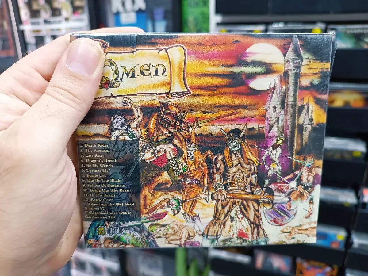 Cd Omen - Battle Cry C/bonus/slipcase * Nac - Heavy - Sealed