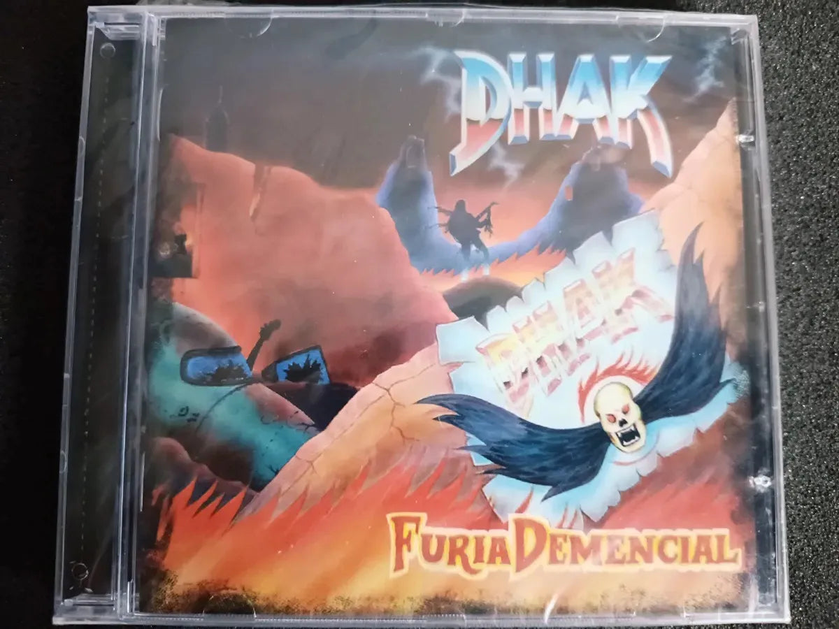 Cd - Dhak - Furia Demencial C/bonus * Arg - Heavy Metal 2008