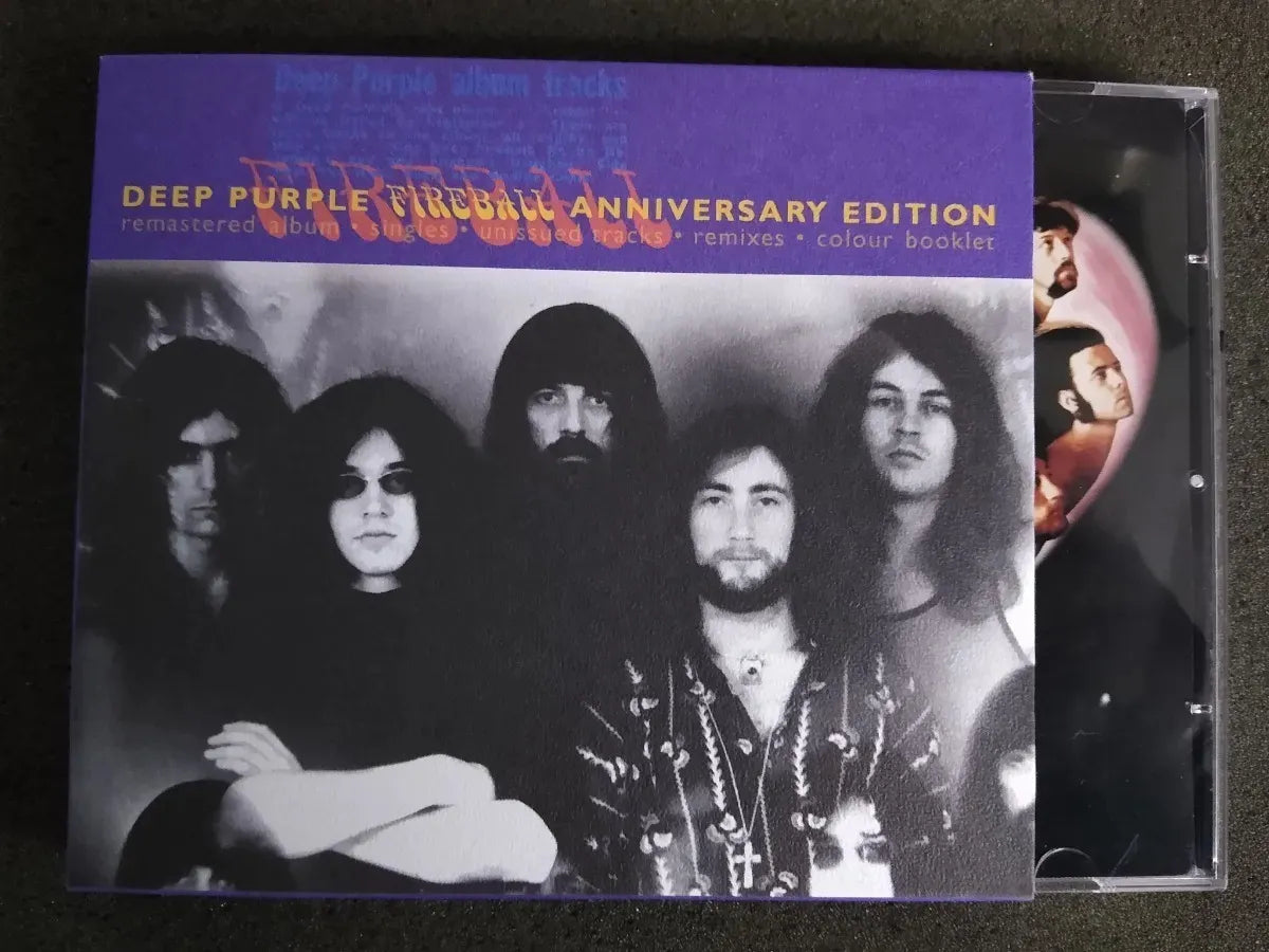 Cd - Deep Purple  Fireball - Duplo Anniversary Remaster *imp