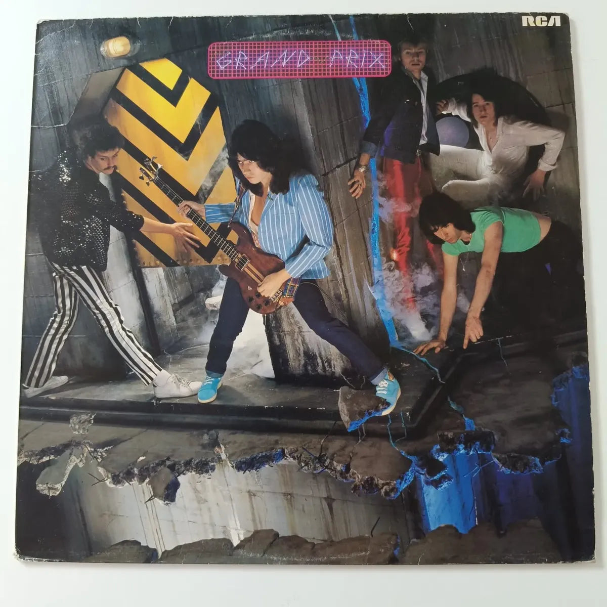 Lp Grand Prix - The First Album 1980 Bernie Shaw Germany Imp