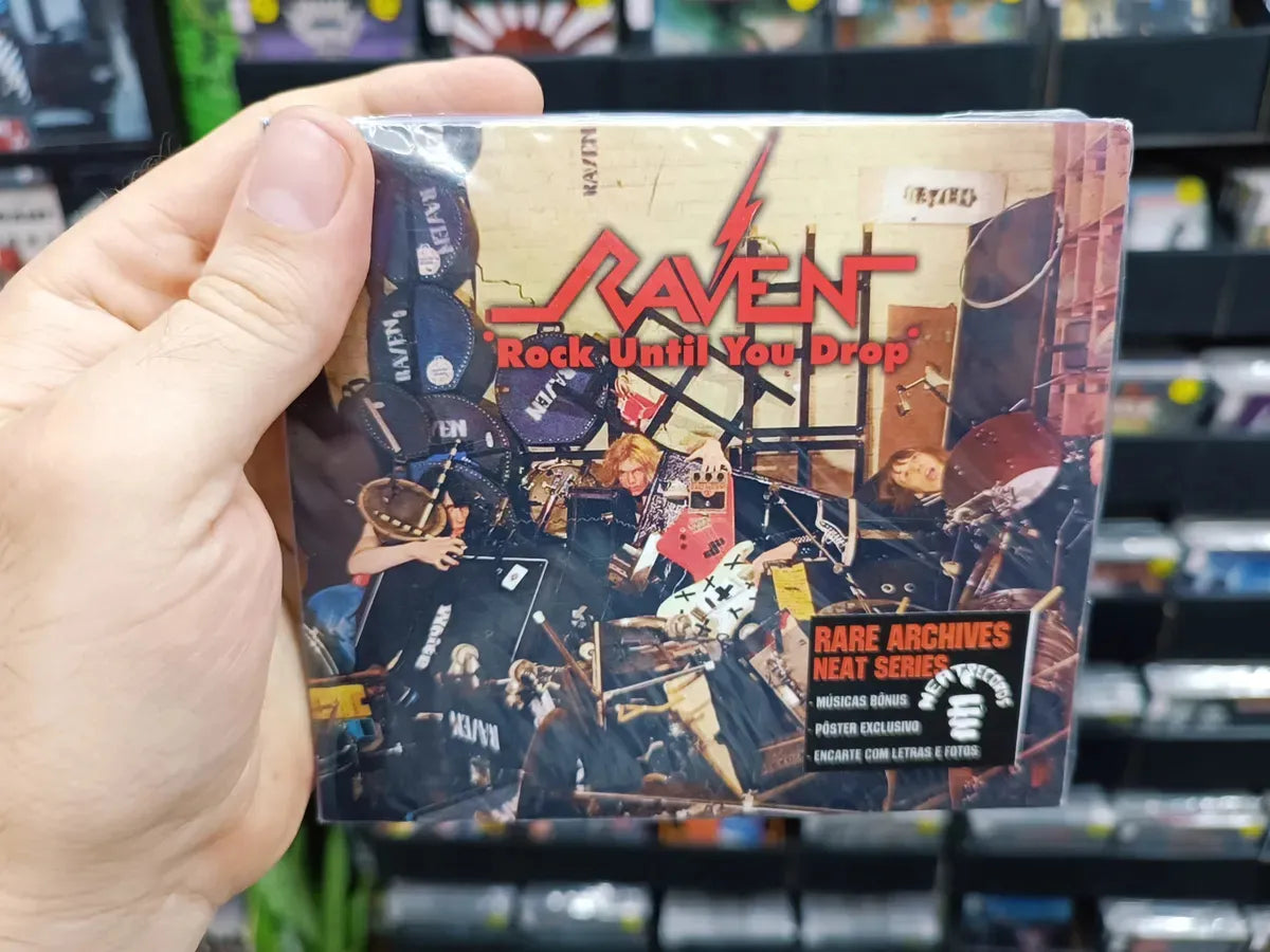 Cd Raven - Rock Until You Drop C/bonus/slipcase * Nac Sealed