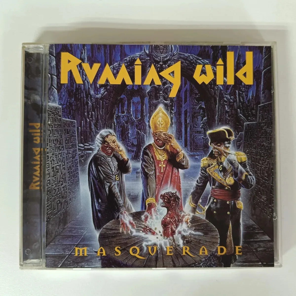 Cd Running Wild-masquerade  1st Press Grave Digger Rage