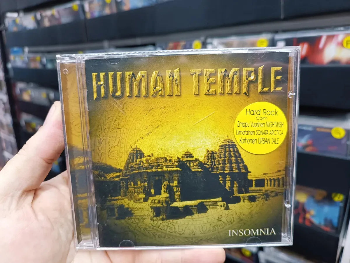 Cd Human Temple - Insomnia * Nac - Hard Rock