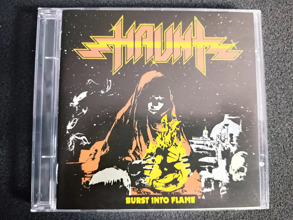 Cd - Haunt - Burst Into Flame * Us - Heavy Metal - 2018