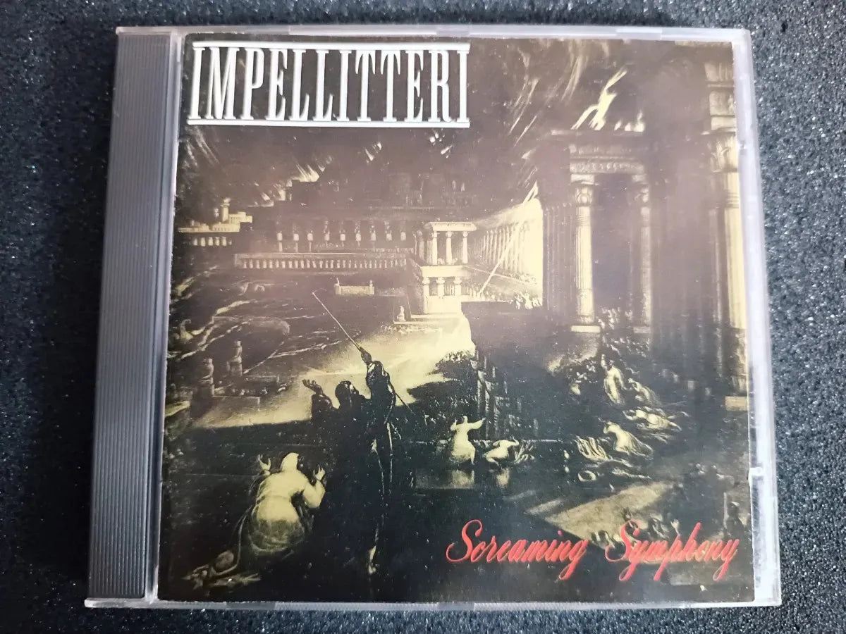 Cd - Impellitteri - Screaming Symphony * Uk England - 1996