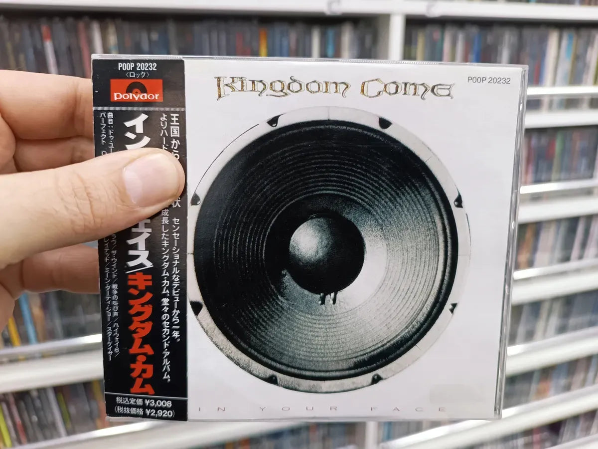Cd Kingdom Come - In Your Face * Jap C/obi - De Época Usado
