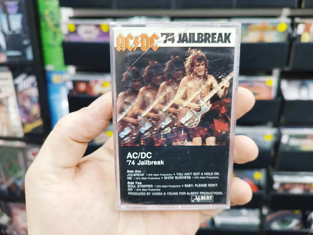 K7 Ac/dc  - '74 Jailbreak * Us - Classic Hard Rock - 1984