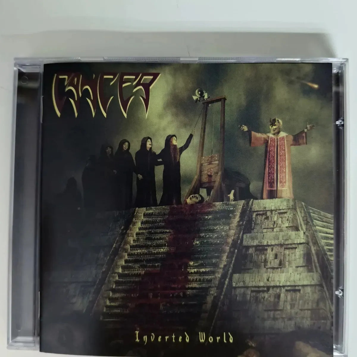 Cd Cancer- Inverted World New Album 2025 J. Walker Death Imp