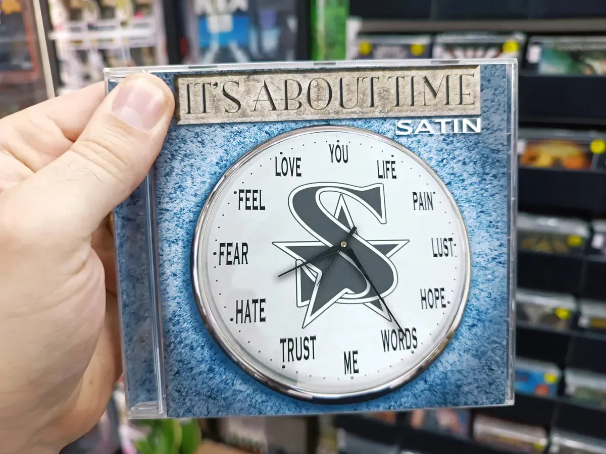 Cd Satin - It's About Time * Norway - Aor - 2017