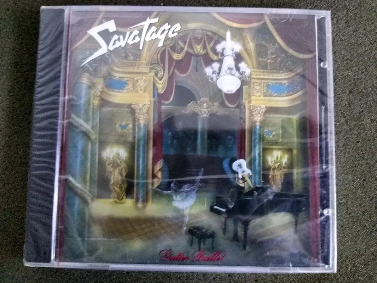 Cd - Savatage - Gutter Ballet *1st Press Saled Americano
