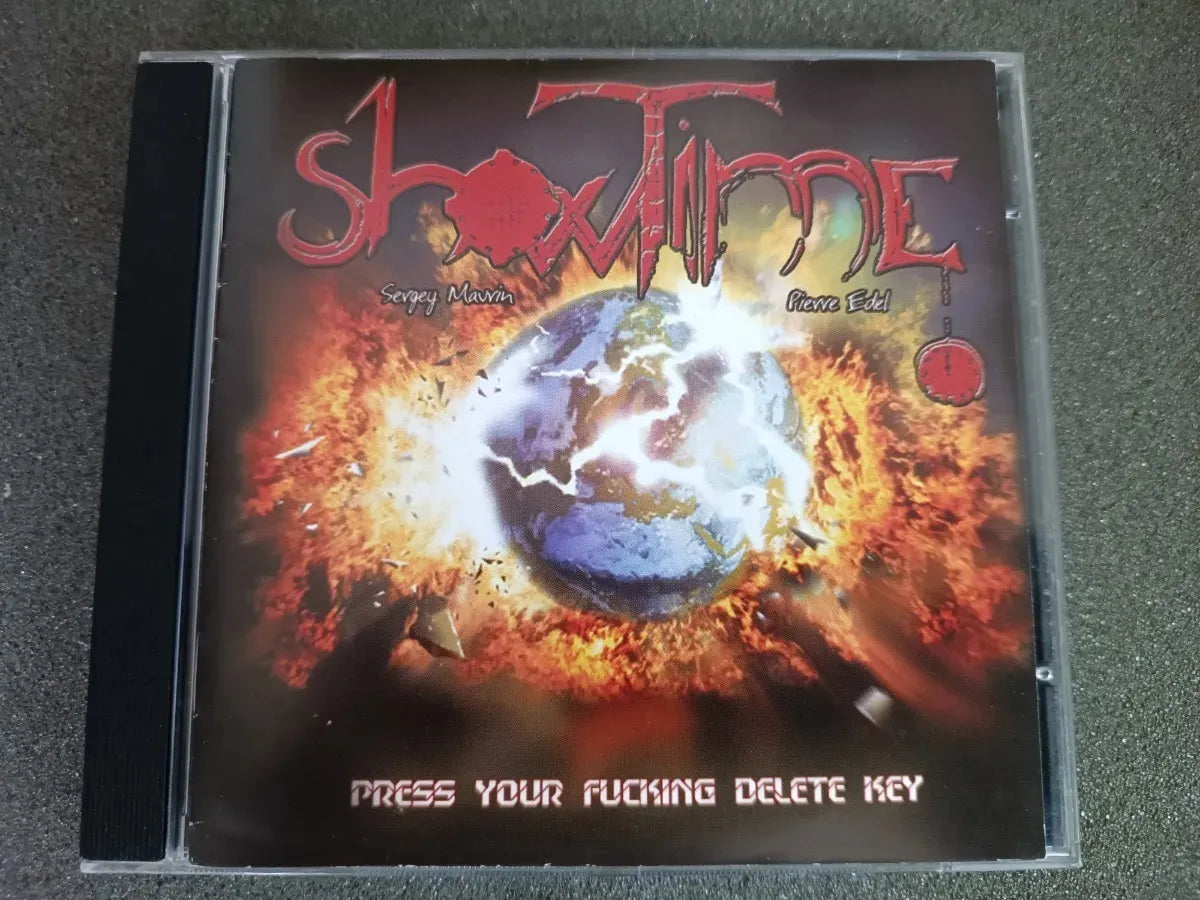 Cd - Showtime - Press Your Fucking Delete Key C/bonus * Imp