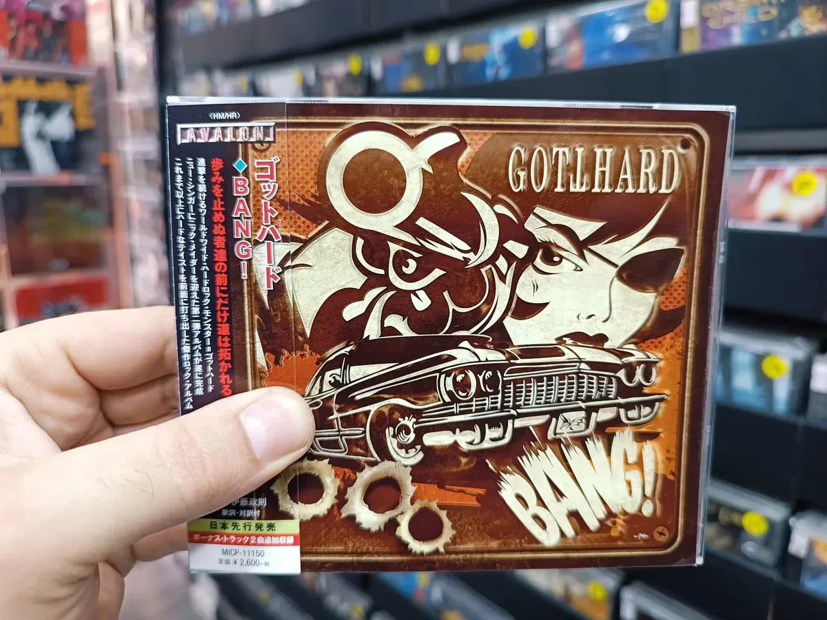 Cd Gotthard - Bang! * Jap C/bonus / Obi - Hard Rock - 2014