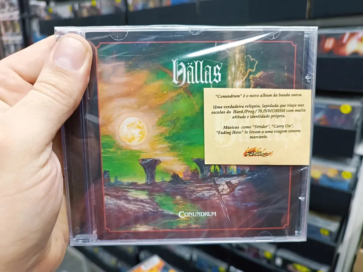 Cd Hallas - Conundrum * Nac - Hard Rock - Sealed