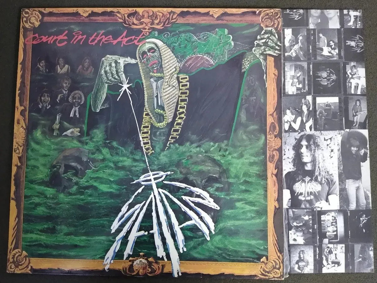 Lp - Satan  Court In The Act - Vinyl Importado De Época