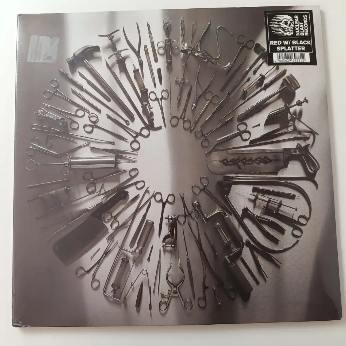 Lp Carcass- Surgical Steel 2023 Gatefold Splatter Selado Imp