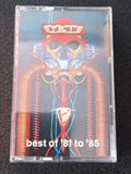 K7 Cassete - Y & T - Best Of '81 To '85 * Us - Hard - 1990
