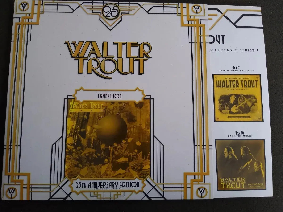 Lp - Walter Trout Band - Transition * Eu - Duplo - Gatefold