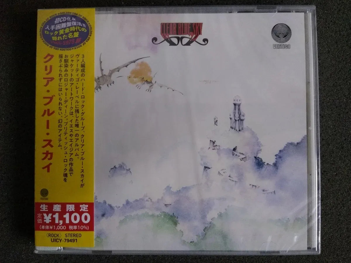 Cd - Clear Blue Sky  Clear Blue Sky - Jap C/obi *sealed Imp
