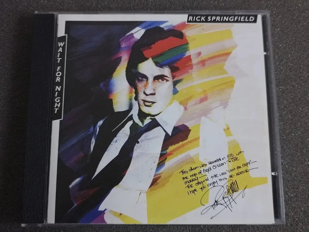 Cd - Rick Springfield - Wait For Night * Imp - Soft Rock