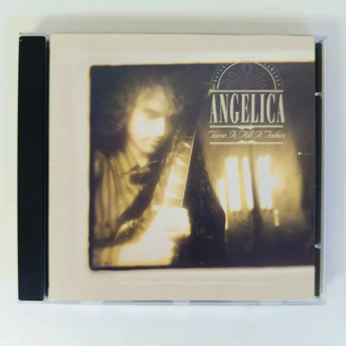 Cd Angelica - Time Is All It Takes *1992 White Metal Import