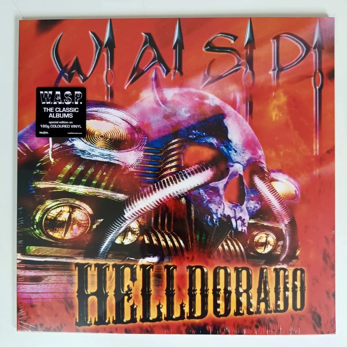 Lp Wasp - Helldorado Vinyl180gr Coloured Vinyl Selado Imp