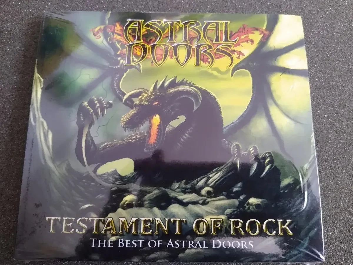 Cd - Astral Doors - Testament Of Rock - The Best Of * German