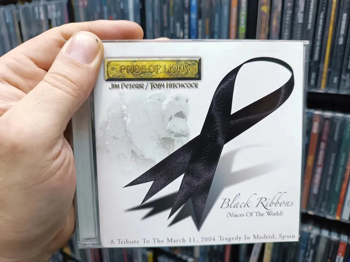 Cd Pride Of Lions - Black Ribbons * Italy - Single - 2004