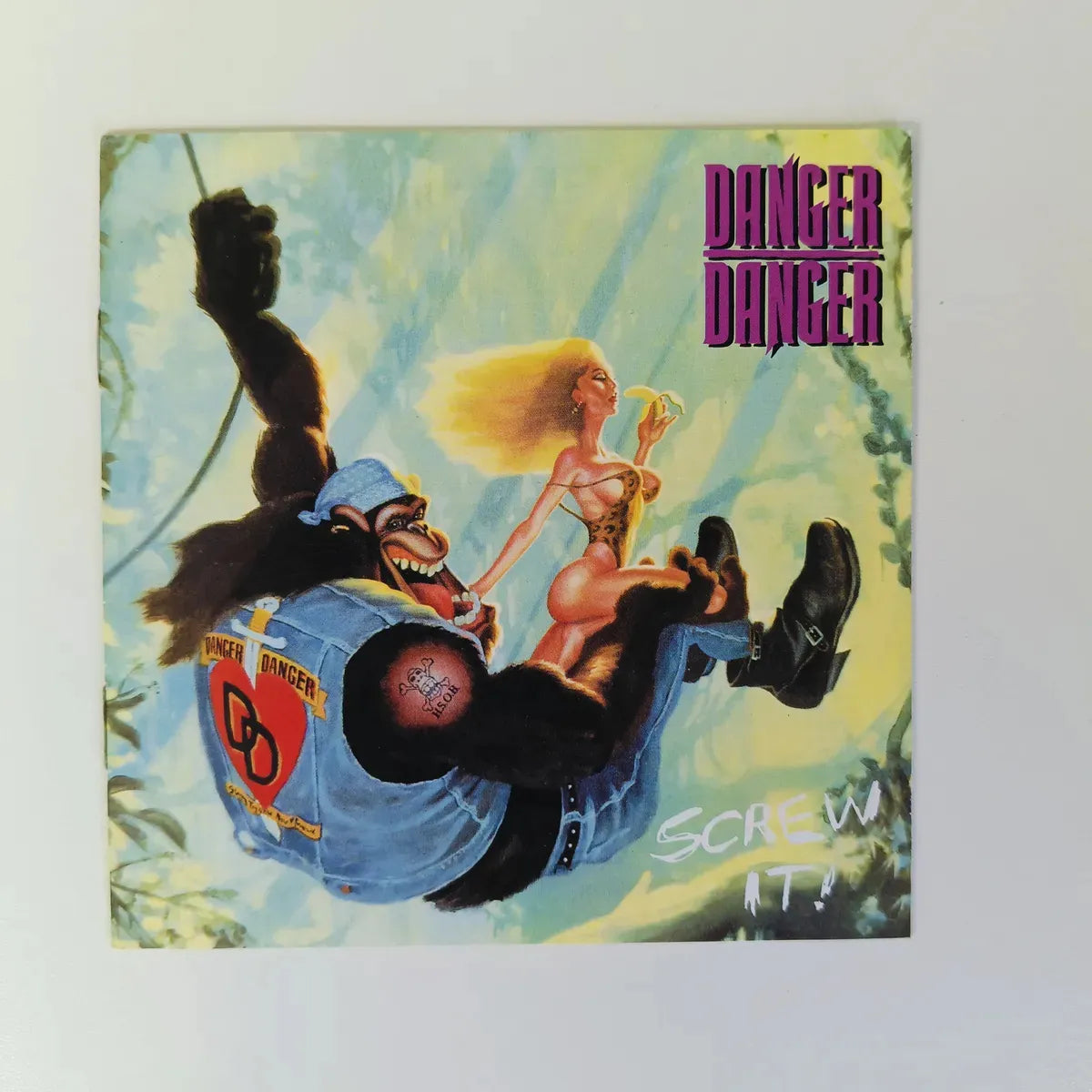 Danger Danger *encarte Livreto E Contra Capa ( Sem A Midia )