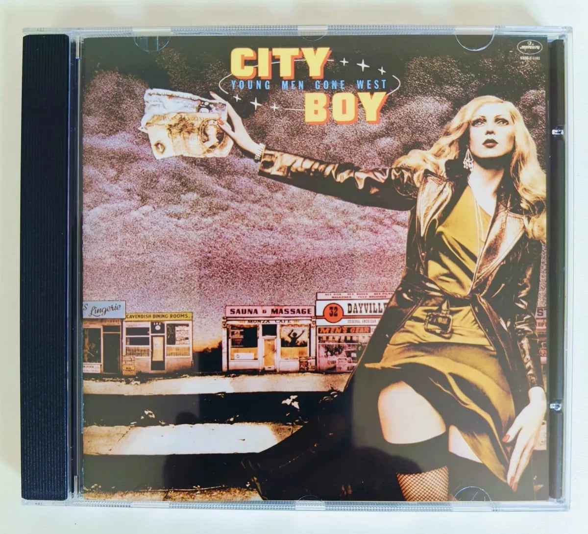 Cd City Boy-young Men Gone West *classic Rock 1978