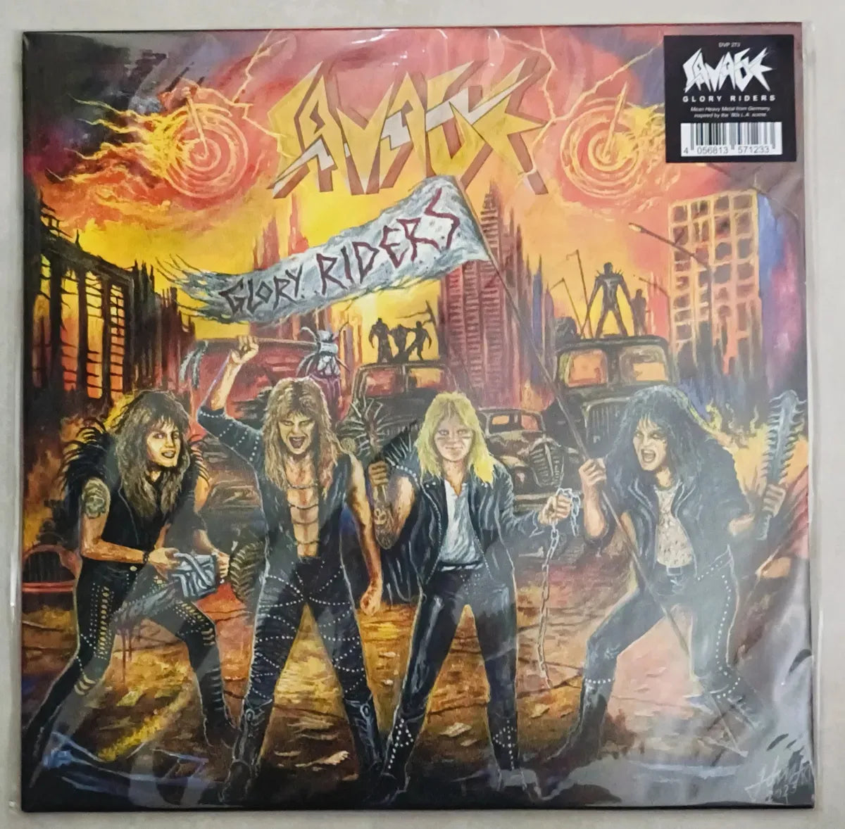 Lp Savage - Glory Riders (2023) Germany Vinil Selado Import