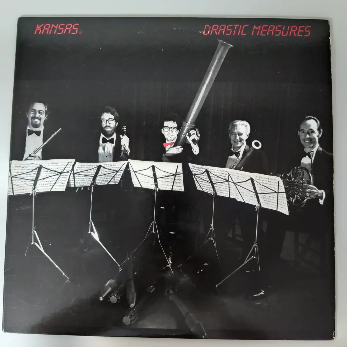 Lp Kansas - Drastic Measures Vinil De Época 1983 Importado