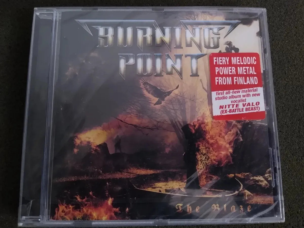 Cd - Burning Point  The Blaze C/bonus - Power Metal *new