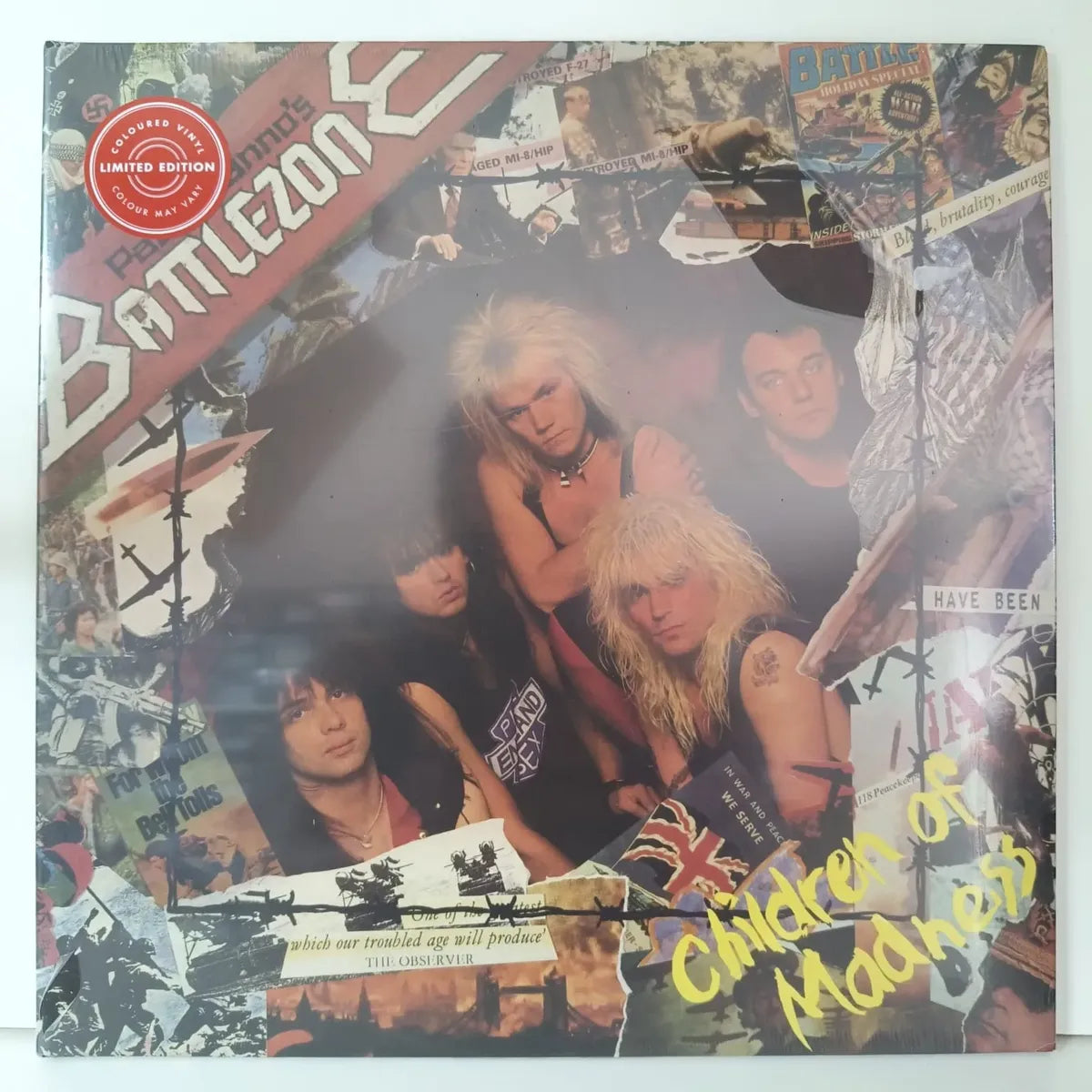 Lp Battlezone - Children Of Madness Ltd Edition Colour Vinil