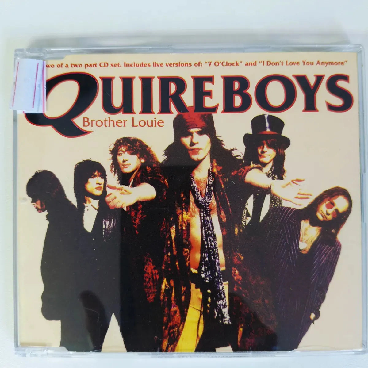Cd Quireboys - Brother Louie (single 04 Tracks) Uk Usado