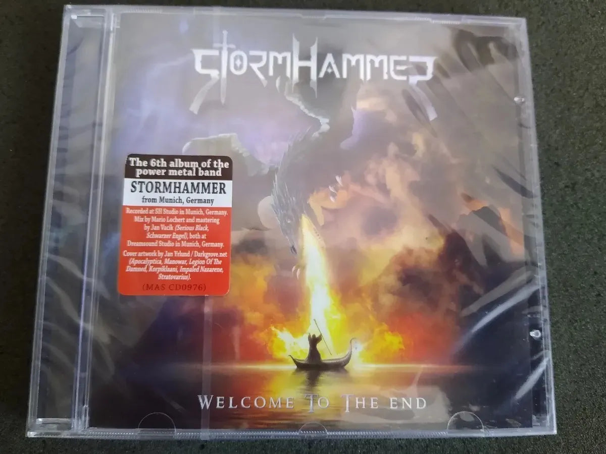 Cd - Stormhammer  Welcome To The End *new - Heavy/power