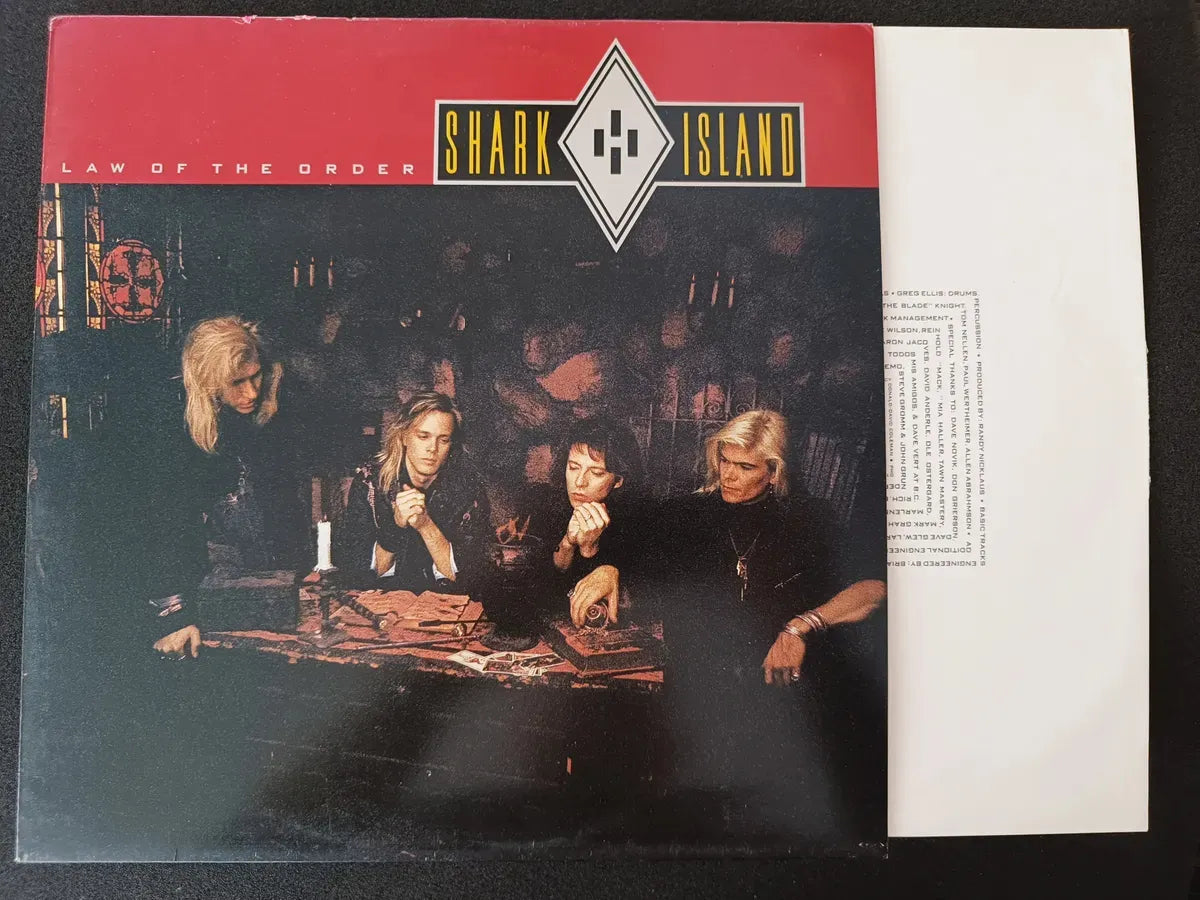 Lp Shark Island - Law Of The Order * Eu - Hard Rock - 1989