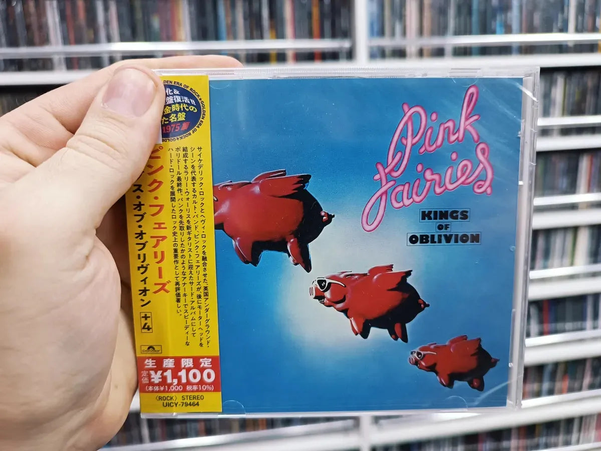 Cd Pink Fairies - Kings Of Oblivion * Jap C/obi/bonus Sealed