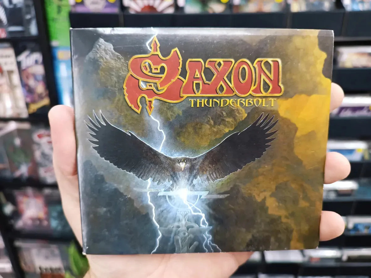 Cd Saxon - Thunderbolt * Eu - Digipak - Leia Anuncio