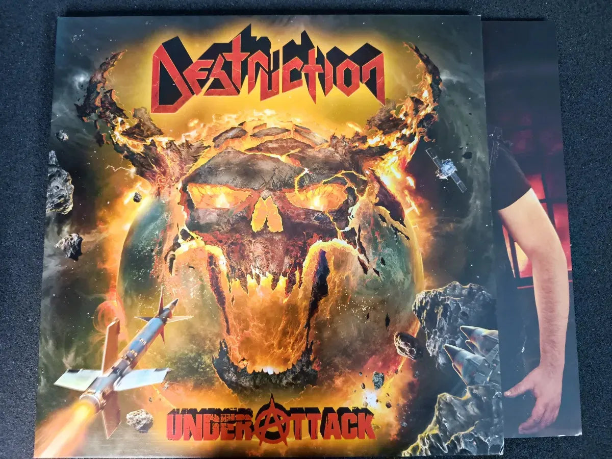 Lp - Destruction - Under Attack * Eu - Duplo C/bonus - Gatef