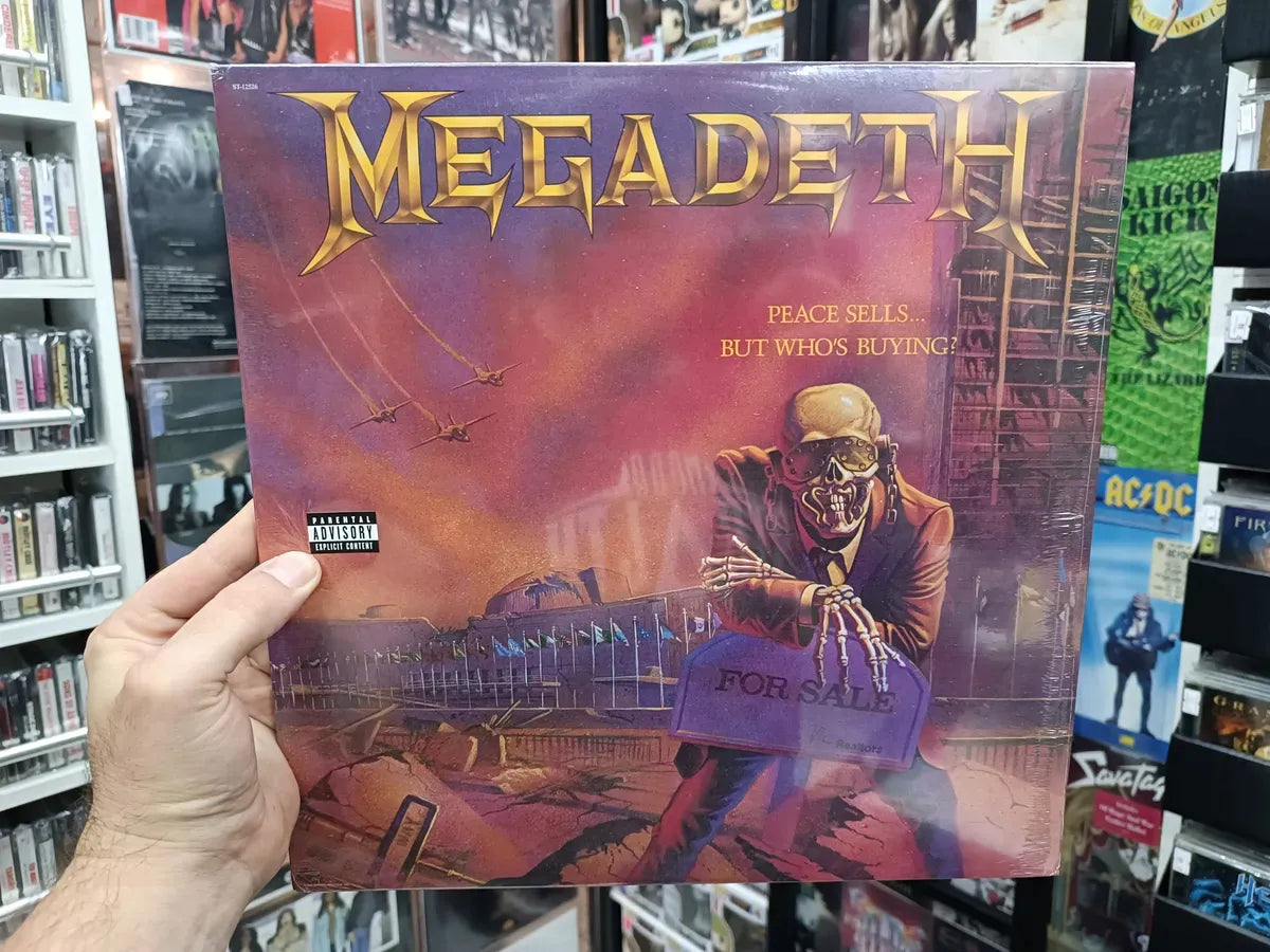 Lp Megadeth - Peace Sells... But Who's Buying? * Us - Sealed