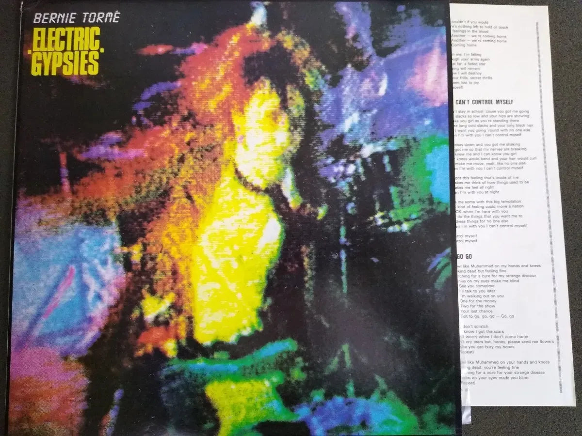 Lp - Bernie Tormé - Electric Gypsies * Jap C/obi - Hard 1984