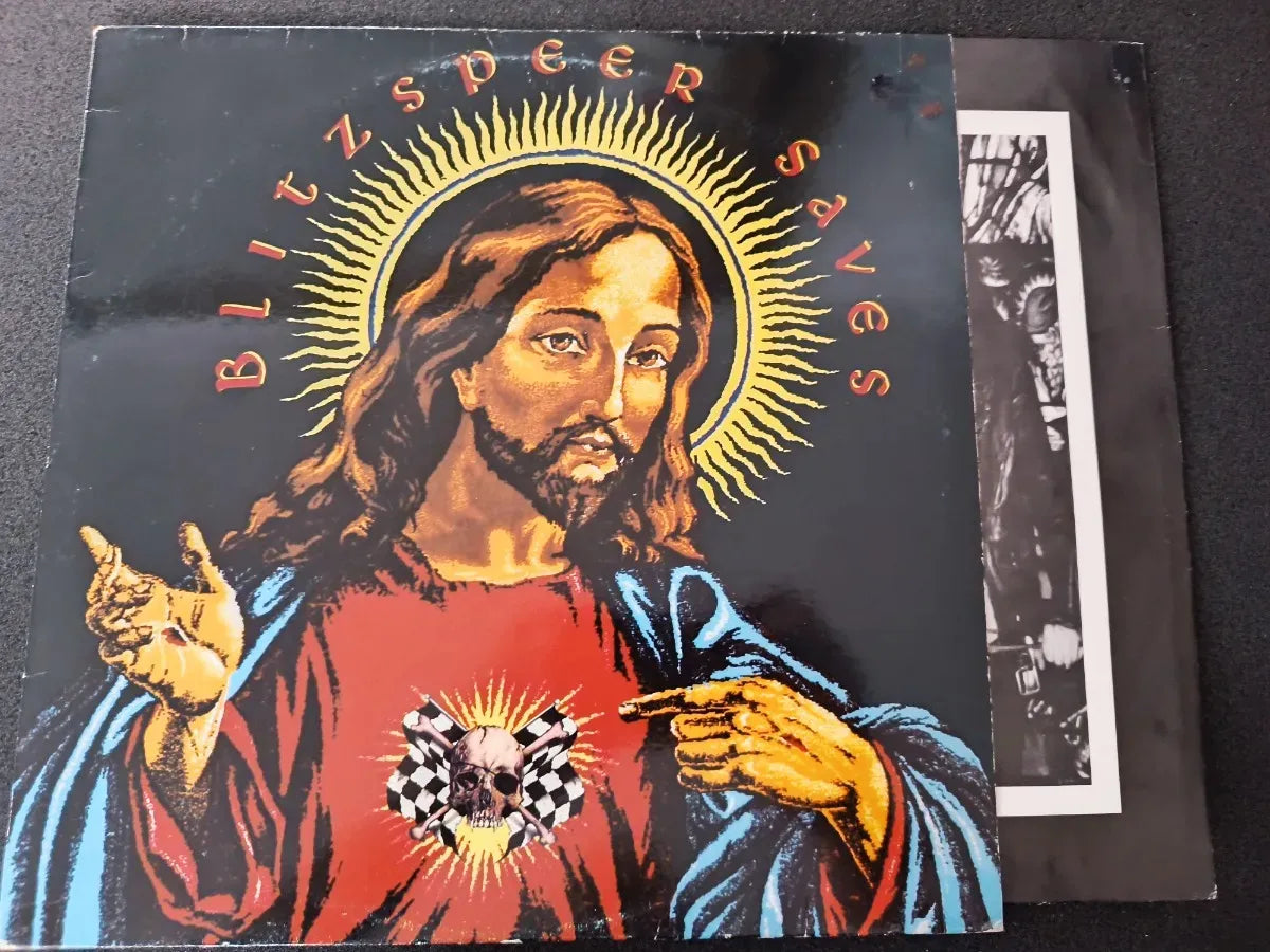 Lp - Blitzspeer - Saves * Eu - Heavy Metal - 1991 - De Época