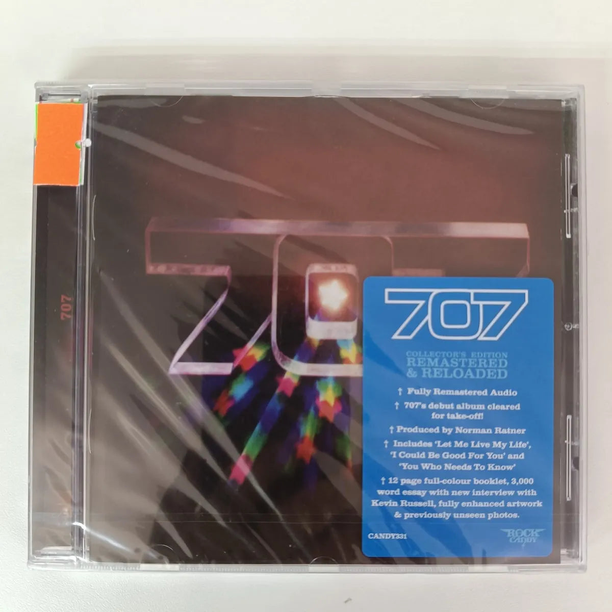 Cd 707- 707 - Rock Candy Remaster 1980/2017 Hard Rock Import