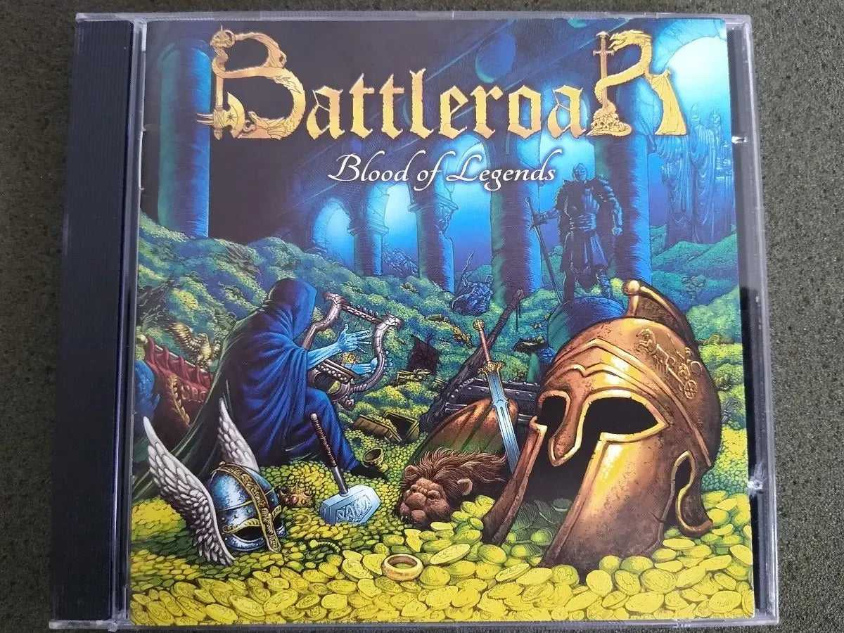 Cd - Battleroar - Blood Of Legends *imp - Heavy Metal - 2014