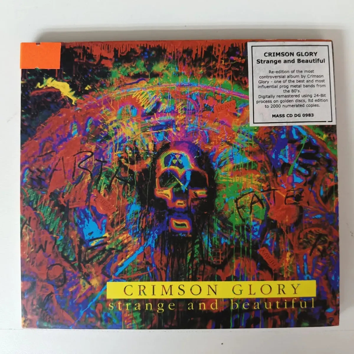 Cd Crimson Glory- Strange And Beautiful Gold Cd Digipack Imp