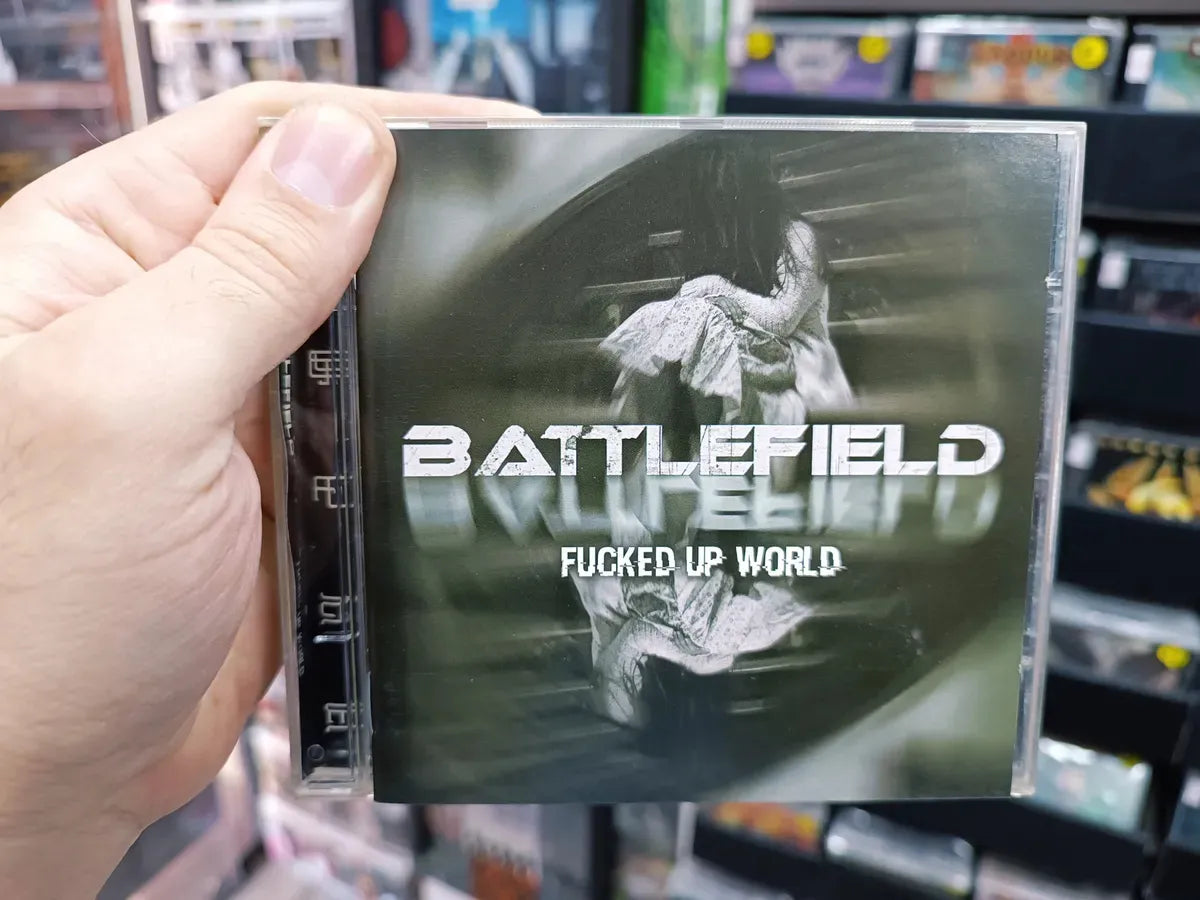 Cd Battlefield - Fucked Up World * Imp - Heavy - Usado Leia